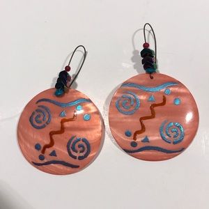 Beautiful Real Shell Earrings 🍀